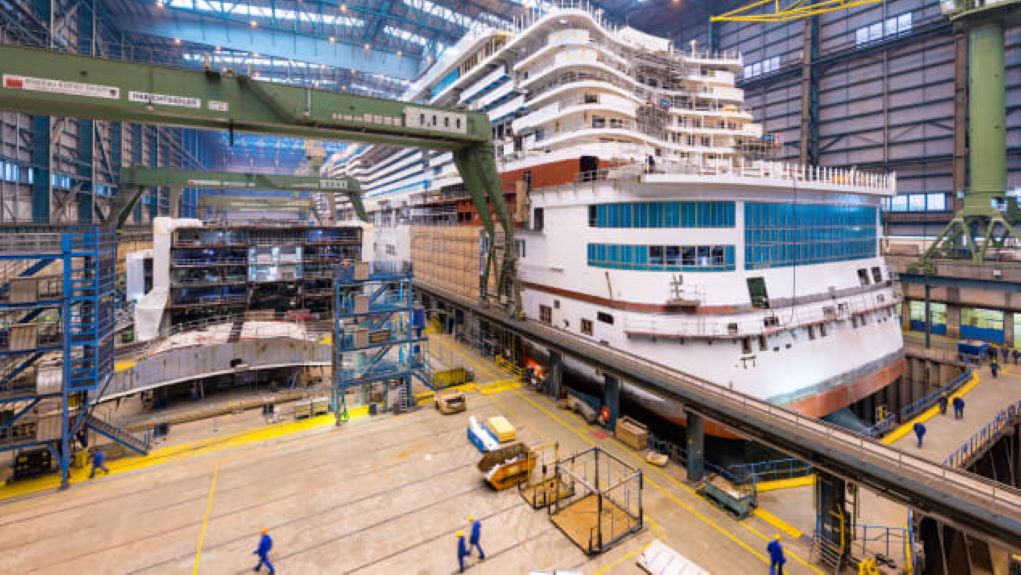 Timelapse: Σε 30» η κατασκευή του μεγαλύτερου κρουαζιερόπλοιου στον κόσμο