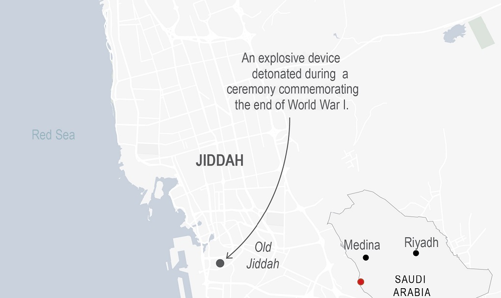 Σ. Αραβία: Ανάληψη ευθύνης από ISIS για την επίθεση στο κοιμητήριο στη Τζέντα