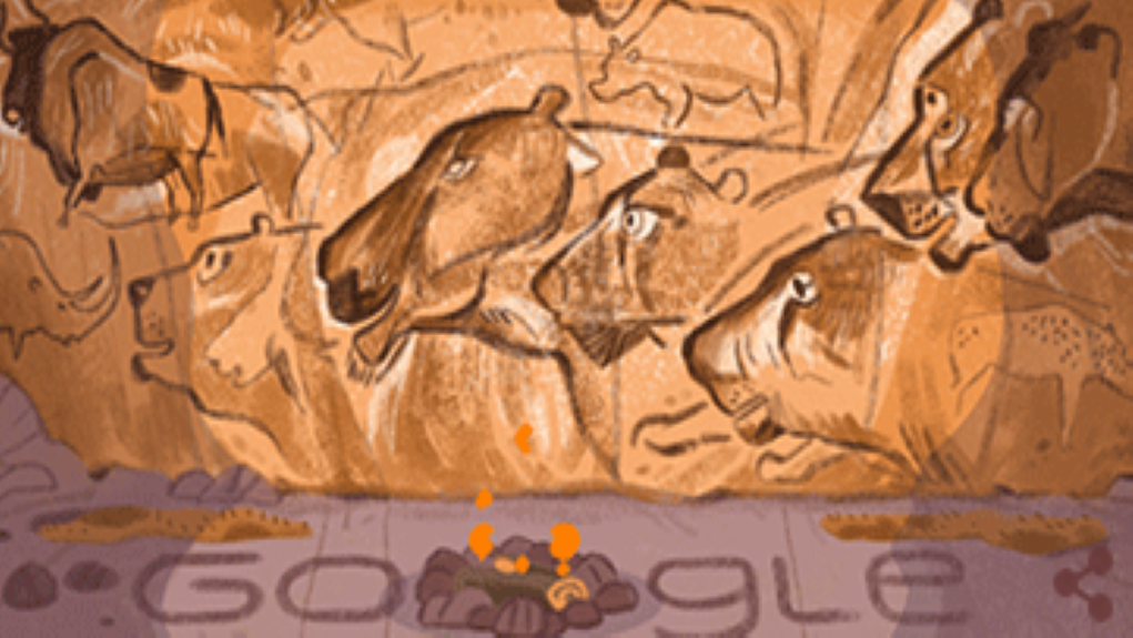 H Google τιμά με doodle το μνημείο παγκόσμιας κληρονομιάς Σπήλαιο Σωβέ