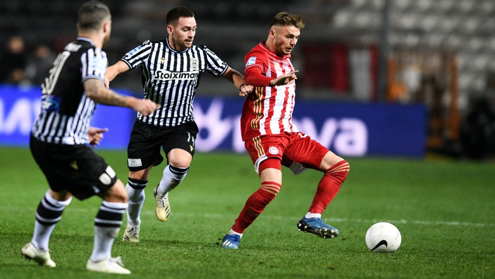 PAOK_Olympiakos_2021 Αλώβητος έφυγε από την Τούμπα ο Ολυμπιακός, 1-1 με ΠΑΟΚ (δείτε τα highlights)