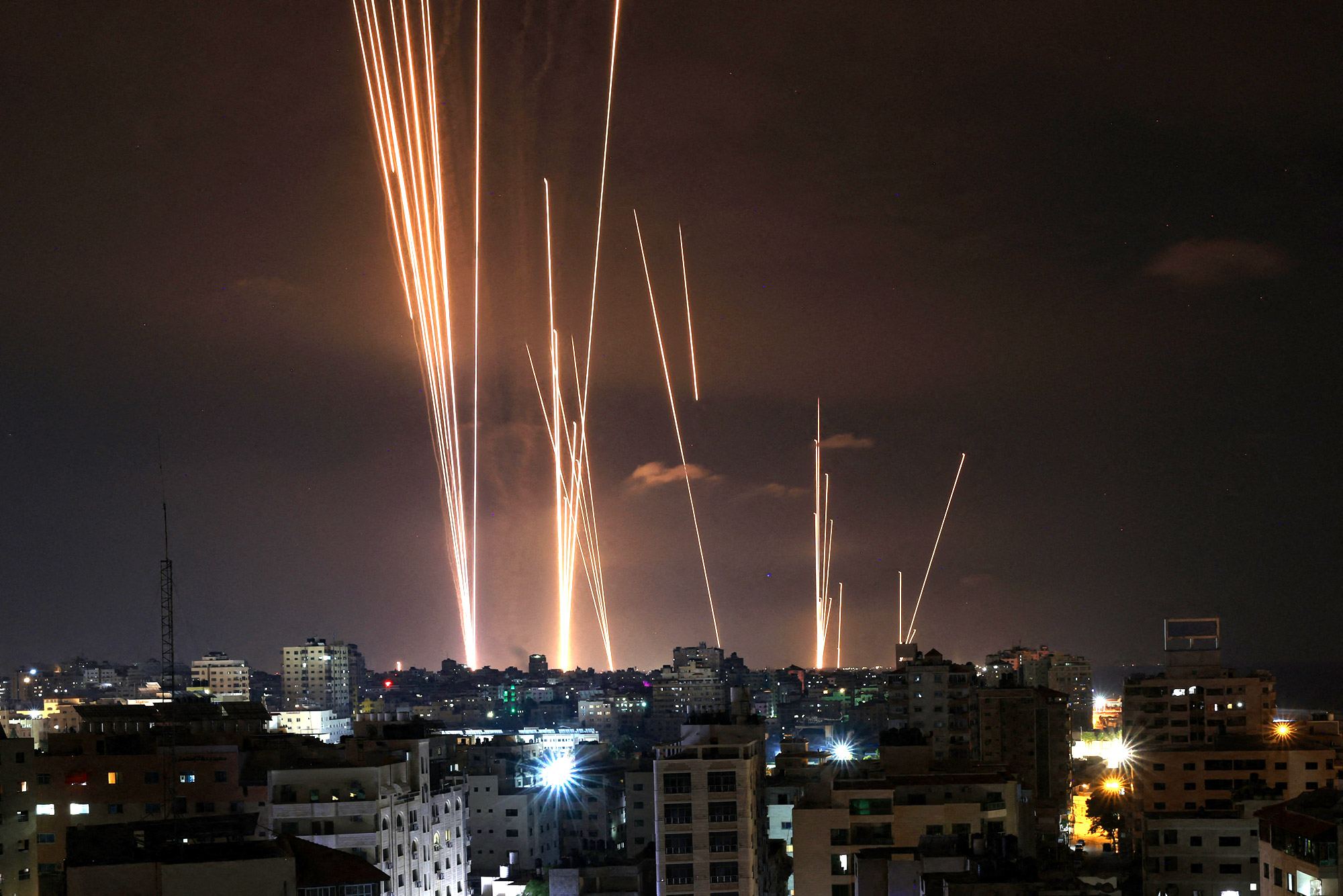 Gaza_Hamas_Rockets-MAHMUD-HAMS---AFP