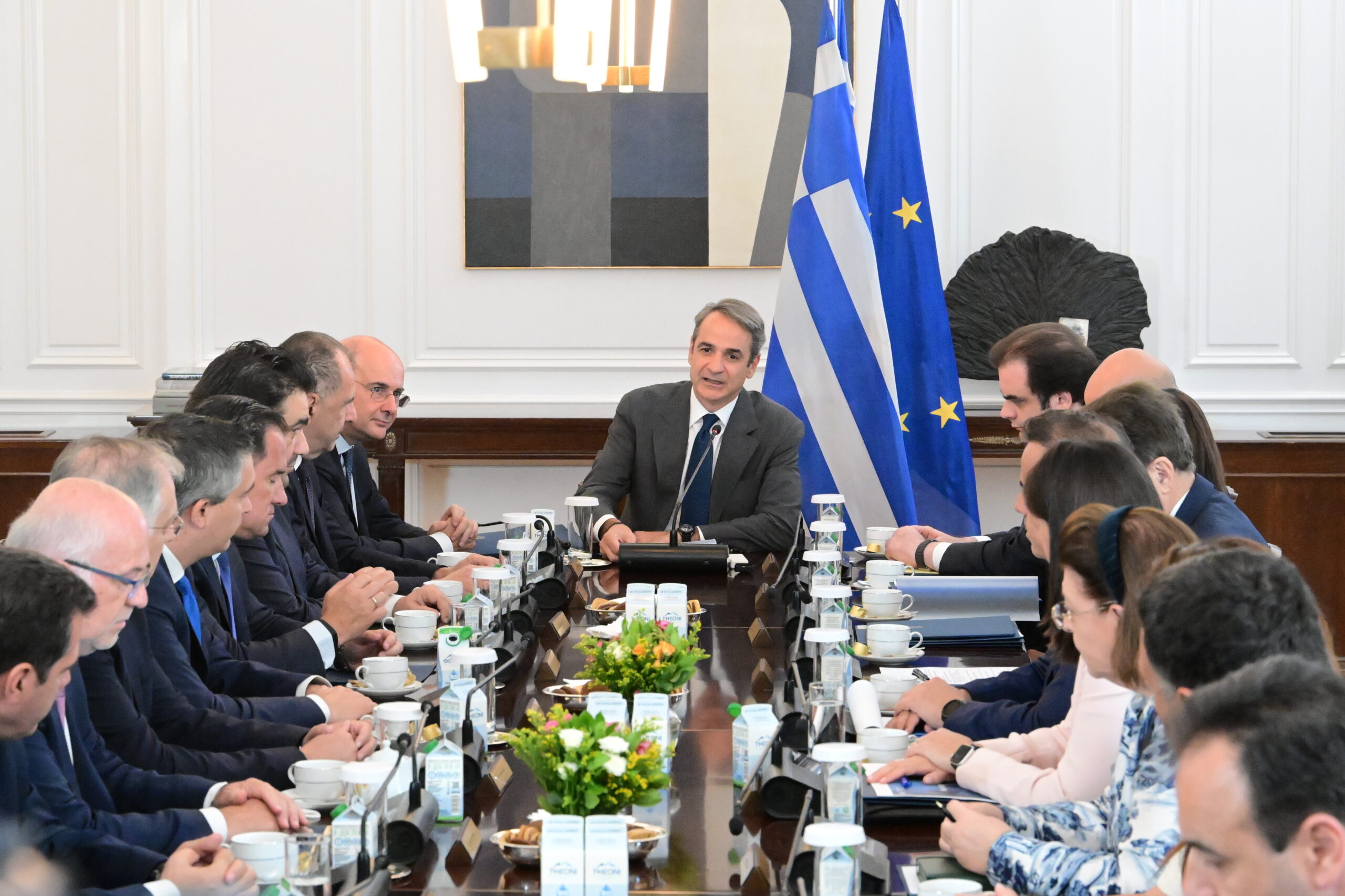 [378885] ΣΥΝΕΔΡΙΑΣΗ ΤΟΥ ΥΠΟΥΡΓIΚOΥ ΣΥΜΒΟΥΛΙΟΥ    (ΤΑΤΙΑΝΑ ΜΠΟΛΑΡΗ/EUROKINISSI)