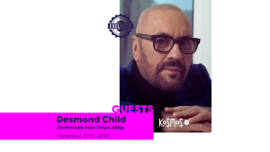 Ο θρυλικός Desmond Child αποκλειστικά στον Kosmos 93.6